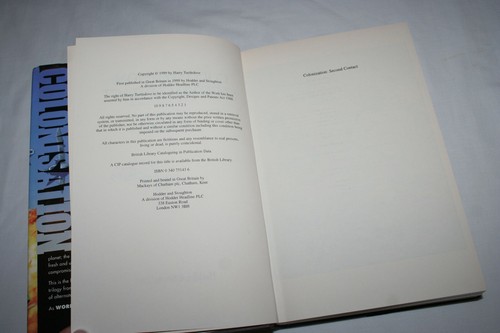 3 signed/inscribed Harry Turtledove hardback first edition books Colonisation + - Picture 6 of 12