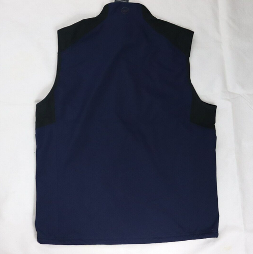 Vineyard Vines Vest Men’s Small Navy Blue Black Martha's Nor'easter Full Zip - Picture 5 of 6