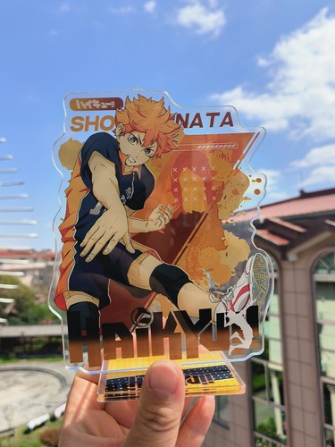Acrylic Collection Haikyuu!! Shoyo Hinata Cute Stand Establish Brand Figure Gift - Bild 1 von 3