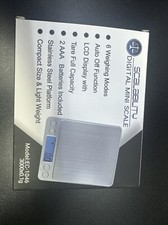 3kg Capacity Scale Mini Weighing Digital Scale 0.1g Reading Notebook Scalability