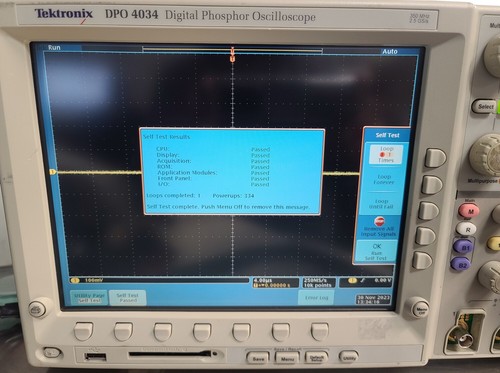 Tektronix DPO 4034 350MHz, 4 Channel 2.5GS/s Digital Phosphor Oscilloscope - Picture 6 of 19