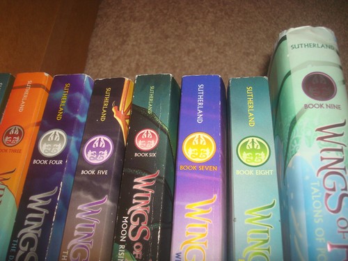 Wings of Fire + Winglets 8 BOOK LOT Tui T Sutherland Series Fantasy Dragons Set - Picture 8 of 8