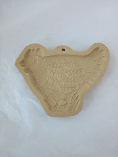Braune Tasche Keks Art Hill Design 1988 Hahn Huhn Henne Form Landhuhn