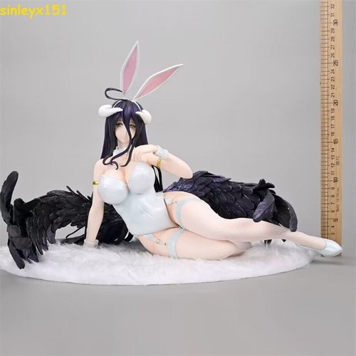 Overlord Albedo Bunny Girl Ver. Figura Modelo Anime PVC Estatuas Ornamento 1/4 11 pulgadas - Imagen 4 de 4
