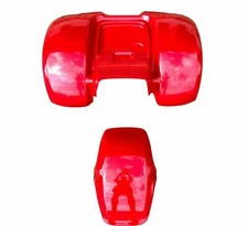 KTX Pro Inc for ATC 110 79 - 82 Heavy Duty Front and Rear Fenders RED