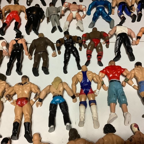 Riesiges Konvolut 74 Vintage Wrestling Figuren - Bild 16 von 21