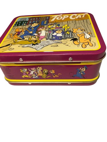 Mini lonchera Top Cat Tin 1999 edición limitada lata de coleccionista - Imagen 2 de 10