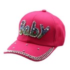 Baseball Caps Adjustable Size Red Hats for Women