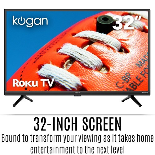 Kogan 32" LED Smart Roku TV 32-Inch Google Home Alexa TV & Home Theatre R95T New - Picture 3 of 12
