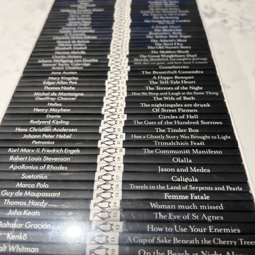 PENGUIN LITTLE BLACK CLASSICS 2015 Classic Books x80 Box Set New Unopened Sealed - Bild 4 von 15