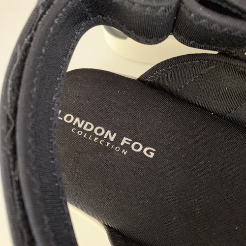 London Fog Womens Pauline black Stretchy Adjustable Sport Sandals US 8.5 M NEW - Picture 2 of 9