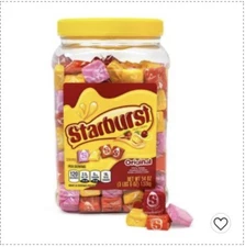 Starburst Original Fruity Chewy Candy Bulk Jar (3lbs 6oz)
