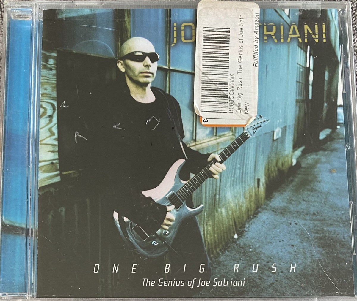 JOE SATRIANI : One Big Rush, The Genius of Joe Satriani; BN CD