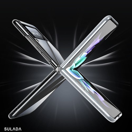 For Samsung Galaxy Z Flip 6 5 4 Cleat Plating Shockproof Case Hinge Phone Cover - Picture 6 of 14