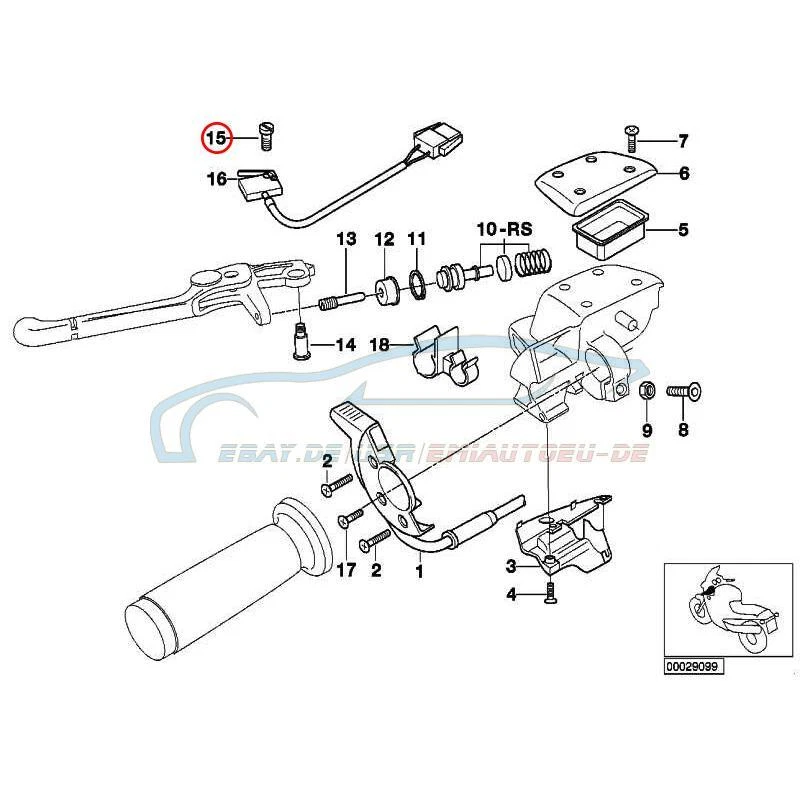 Original BMW 32722333066 - Zylinderschraube M2X12 4.8 | eBay