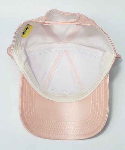 Jerry Leigh Walt DISNEY Minnie Mouse Pink Satin Baseball HAT Sequin EARS BOW TIE - Picture 10 of 24