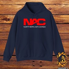 Northern Air Cargo Logo Hoodie Sweatshirt Black/Navy/White/Sport Grey S-5XL