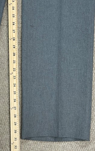 Levi's Action Slacks U.S.A. Men's Vintage Sta-Prest Gray Dress Pants Size 37x31 - Picture 6 of 12