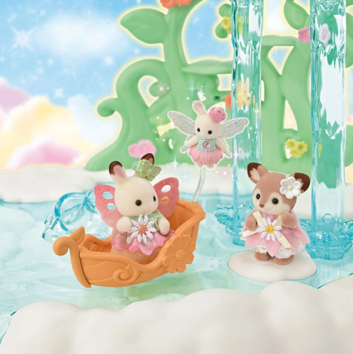 Sylvanian Families Calico Critters Yumeiro verträumtes Feenschloss am Himmel F-37 - Bild 8 von 9