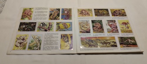 SISARI MAMMALS ANIMAL KINGDOM COMPLETE 100% STICKER ALBUM PANINI - Picture 9 of 11