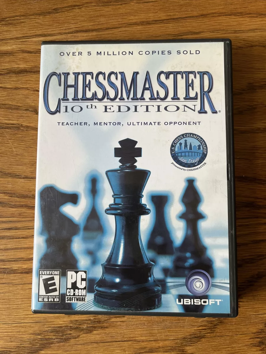 Chessmaster 10th Edition Computer Chess Game PC Complete w/ Manual Josh  Waitzkin