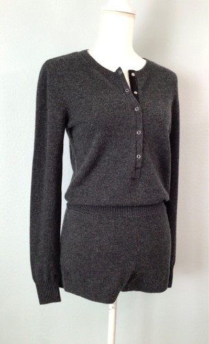 New Spiritual Gangster Sweater Sleep Romper Wool Cashmere - Picture 9 of 15