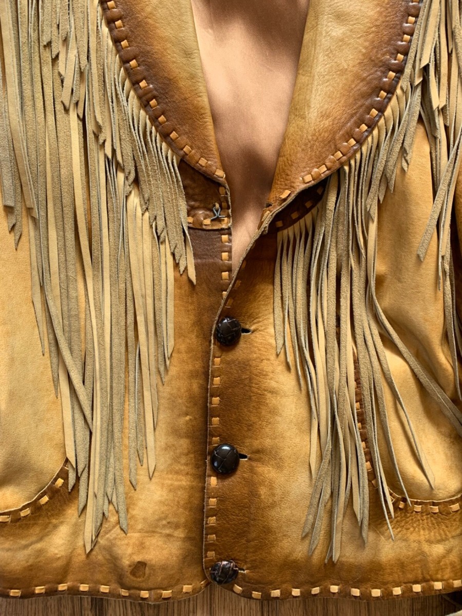Leather store ranch jacket