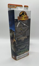 Matchbox Jurassic World Dominion 5 Pack New 5 Piece Set Lot Land 'N Air Team