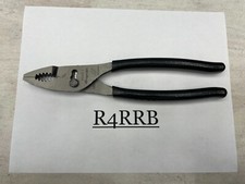 Snap-on Tools USA NEW BLACK Soft Grip 9" Combination Slip Joint Pliers 49ACFBK