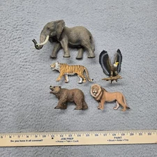 Lot Of 5 Am Limes 69 Africa Animals Lion Tiger Elephant Bear Eagle