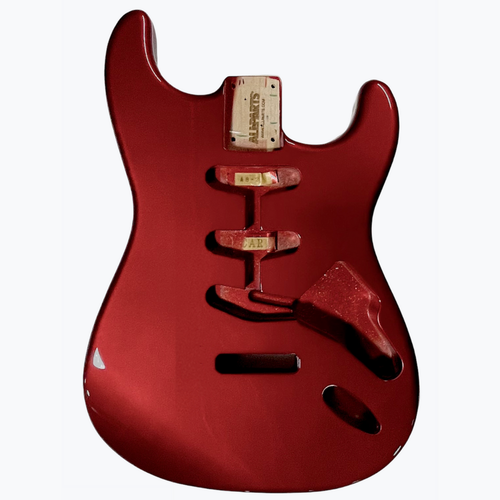 Allparts Finished Strat Body - Candy Apple Red - Picture 1 of 3