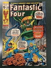 Fantastic Four #108 (Marvel, 1971) Origin Janus the Nega-Man Final Kirby Art FN-