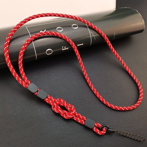 Keychain Braided Phone Lanyard Ornaments Neck Hanging Cord Phone Accessories - Photo 14 sur 15