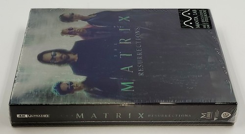 THE MATRIX RESURRECTIONS [4K UHD + 2D] Blu-ray STEELBOOK [MANTA LAB] DOUBLE LENT - Picture 4 of 11