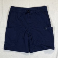 Nautica Shorts Drawstring Size M 10/12 Boys Two Front Pockets Drawstring