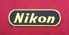 NIKON CAMERA PHOTOGRAPHY DIGITAL ART  BADGE IRON SEW ON PATCH