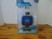 Traveller Turbine Digital Flow Meter DEF Diesel Exhaust Fluid  New