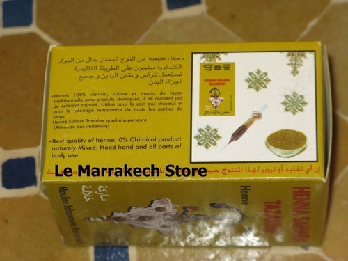 Moroccan Henna- Henna Hair- Henna powder-Natural henna for hair-Henna tattoos - Bild 3 von 5