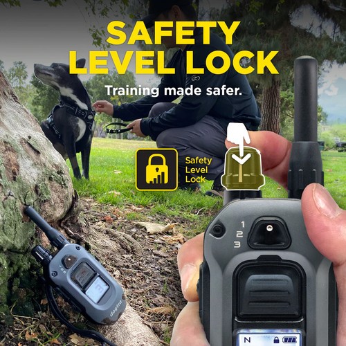 Dogtra 282X 2 Dog Trainer + HandFree Plus Square 1/2 Mile Range - Picture 5 of 12