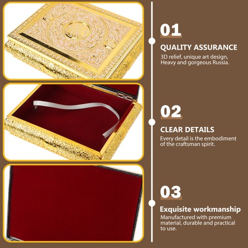 Necklace Storage Box Ark Quran Bible acheter Storage Organizer