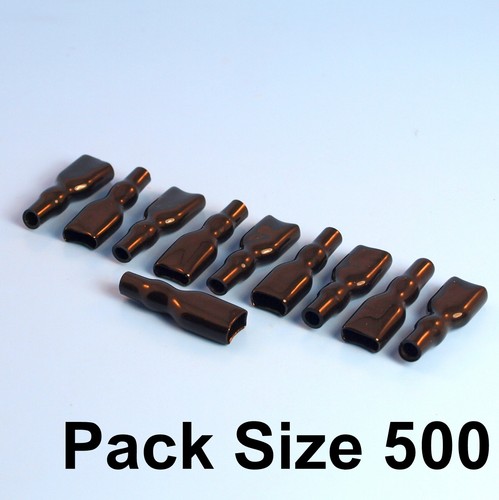 Quality Black 6.3mm PVC Female Connector Covers / Insulator 6.3mm Spade Terminal - Picture 6 of 7