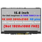 UHD 3840x2160 LCD Touch Screen Assembly for Dell Inspiron 15 7506 F5X01 0F5X01