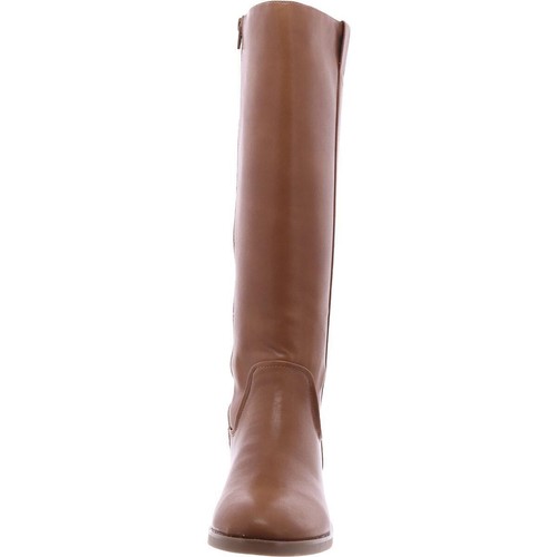 Style & Co. Womens Josephine Faux Leather Riding Knee-High Boots | Brown | 8M - Picture 3 of 3