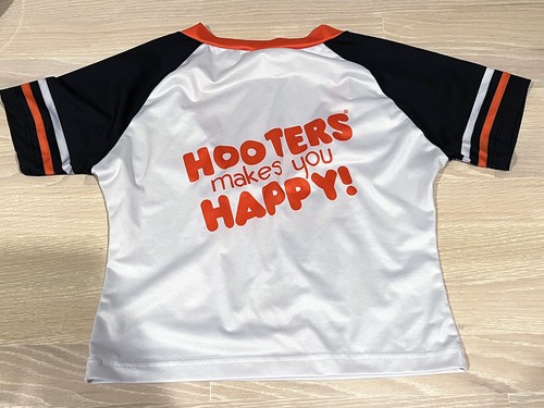 HOOTERS WingHouse Uniform Tank Top Shorts Pantyhose Socks Name Tag Pouch PICK - Picture 37 of 158