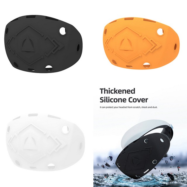 Thickened Silicone Cover Dust Shock Protection Case for PlayStation VR2 Headset Thickened Silicone Cover Dust Shock Protection Case for PlayStation VR2 Headset