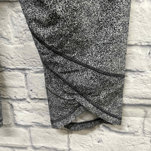 Lululemon Damenhose 6 ruhig kurz Rio Nebel weiß schwarz - Bild 5 von 7