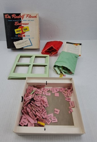 Squips The Fun Game Vintage