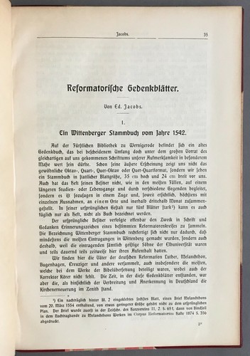 [Reformation]   Ed. Jacobs   Reformatorische Gedenkblätter   Magdeburg  1905-06 - Imagen 2 de 12