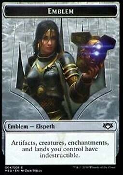 Magic The Gathering MTG ELSPETH, KNIGHT-ERRANT EMBLEM Guilds of Ravnica NM - Picture 1 of 1