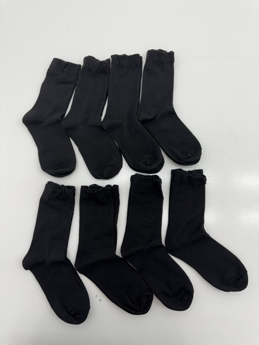 SHEIN Black Crew Socks Pairs Adults One Size